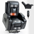 Power Lift Recliner Chair with Massage and Lumbar Heat