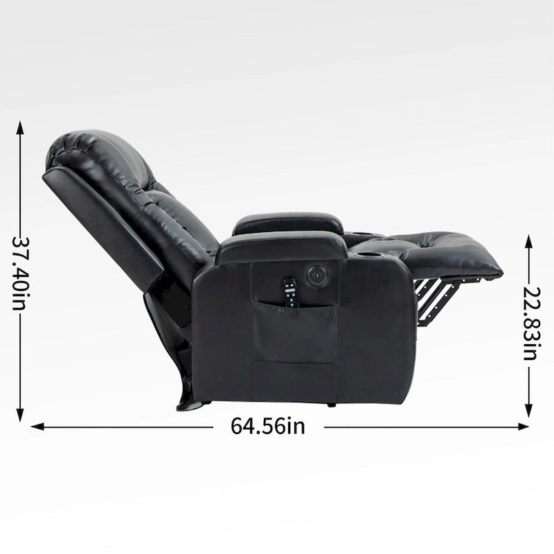 Power Lift Recliner Chair with Massage and Lumbar Heat