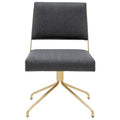 SAFAVIEH Couture Kanja Swivel Office Chair - 22Wx24Dx34H