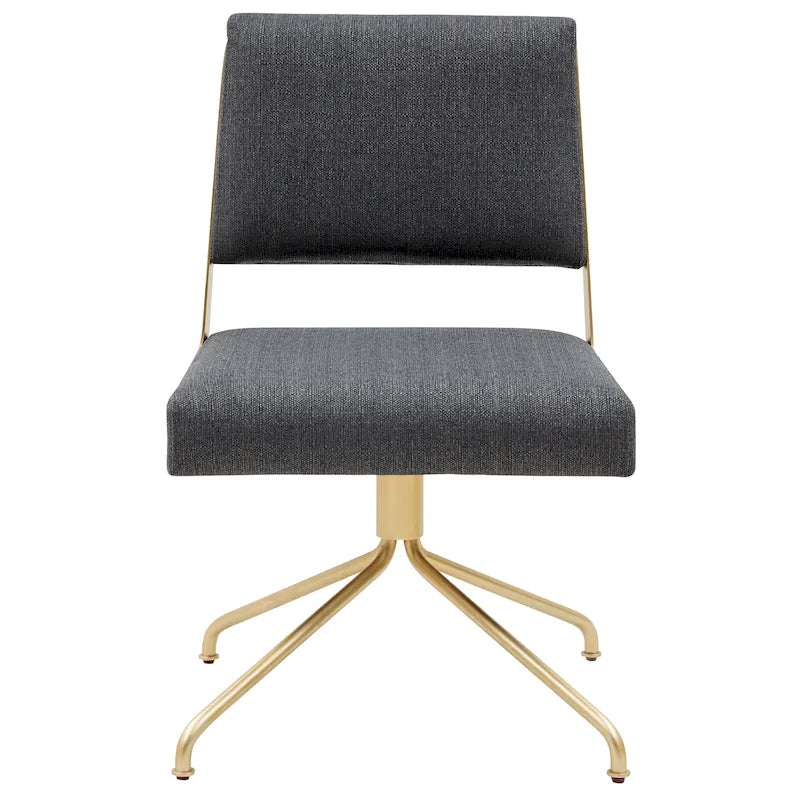 SAFAVIEH Couture Kanja Swivel Office Chair - 22Wx24Dx34H