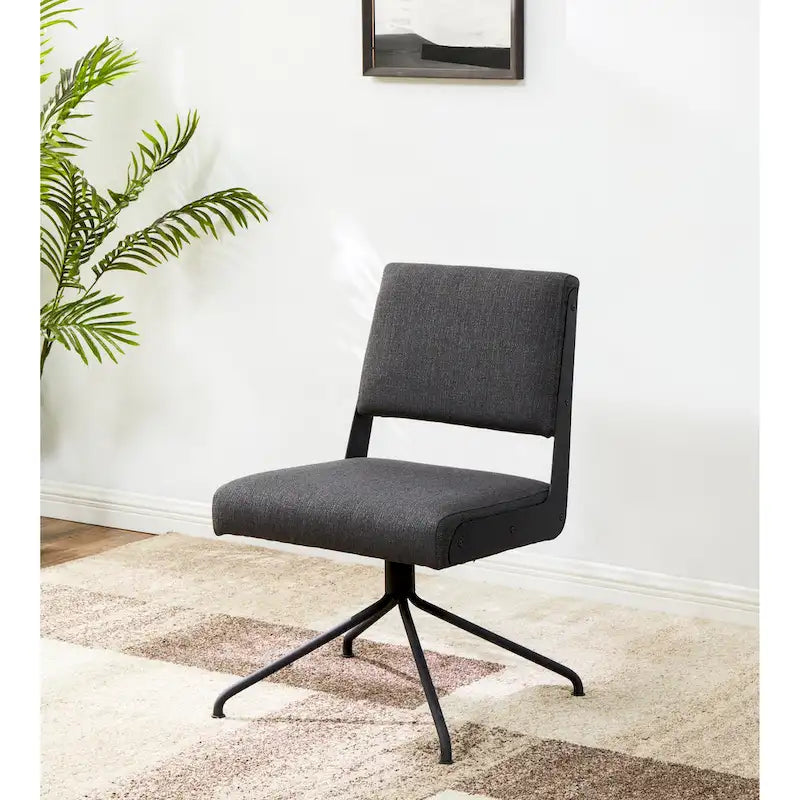 SAFAVIEH Couture Kanja Swivel Office Chair - 22Wx24Dx34H