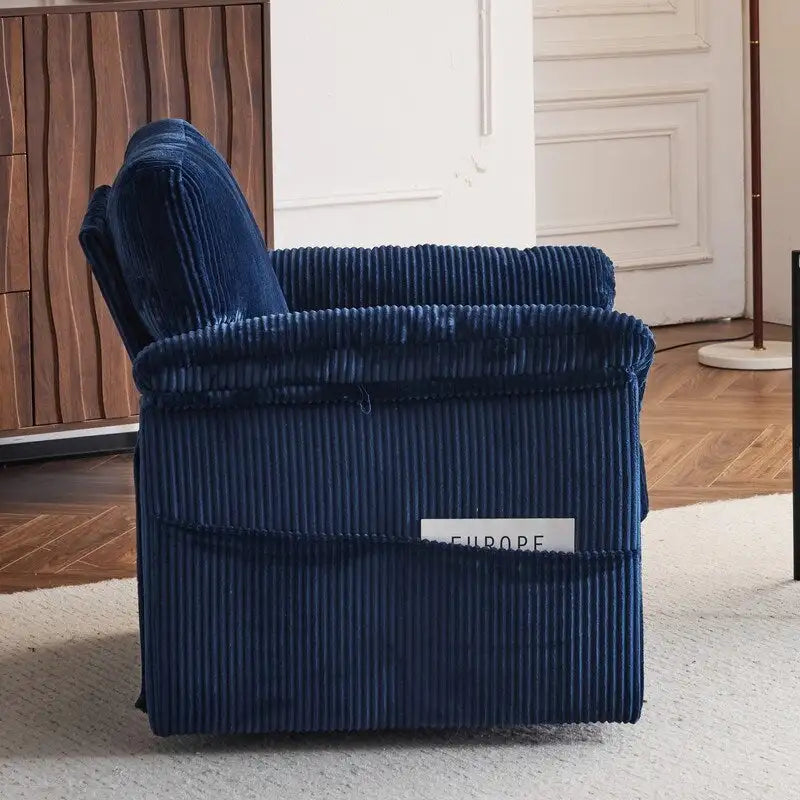 33 Corduroy Swivel Single Sofa Chair