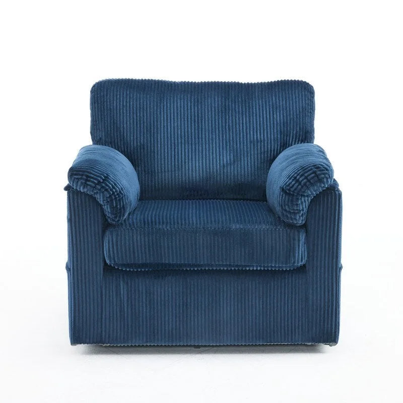 33 Corduroy Swivel Single Sofa Chair