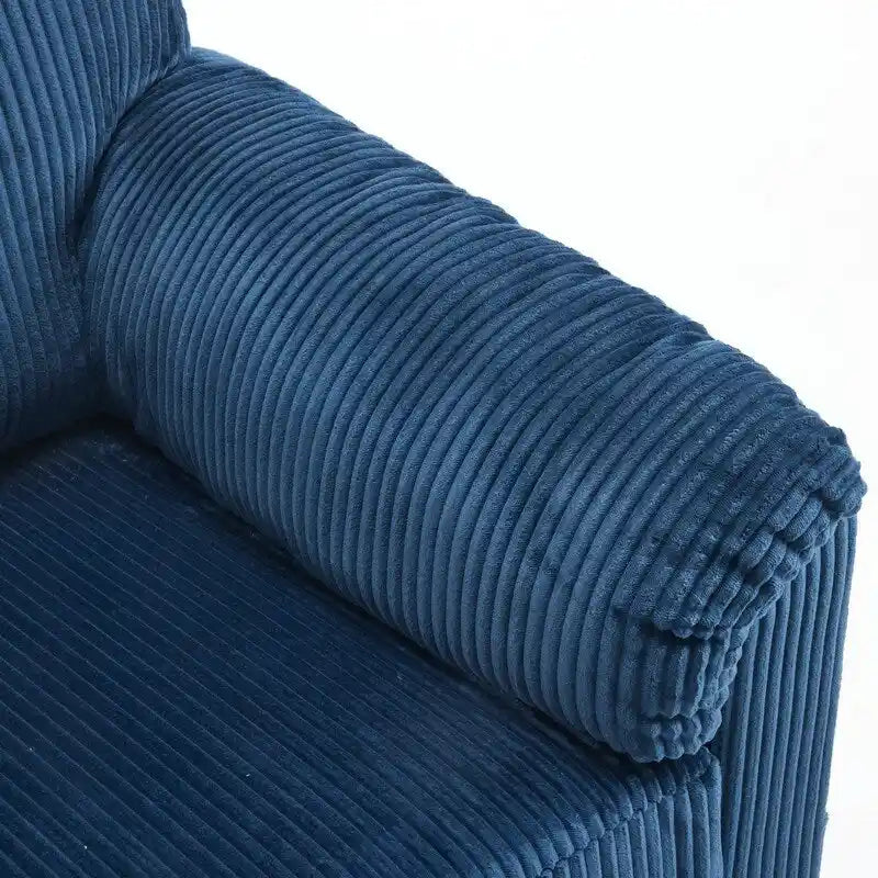 33 Corduroy Swivel Single Sofa Chair