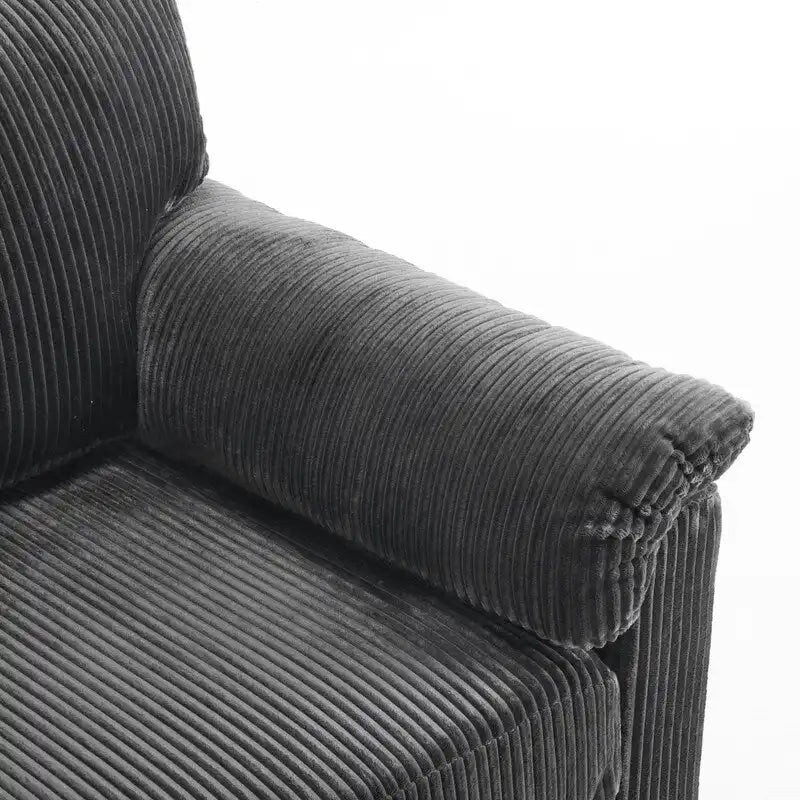 33 Corduroy Swivel Single Sofa Chair