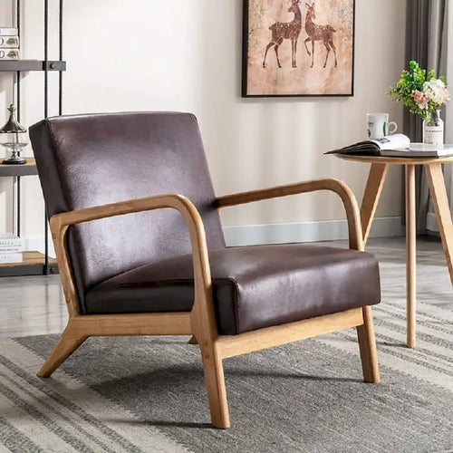Fauteuil d'appoint moderne du milieu du siècle de 64 cm de large