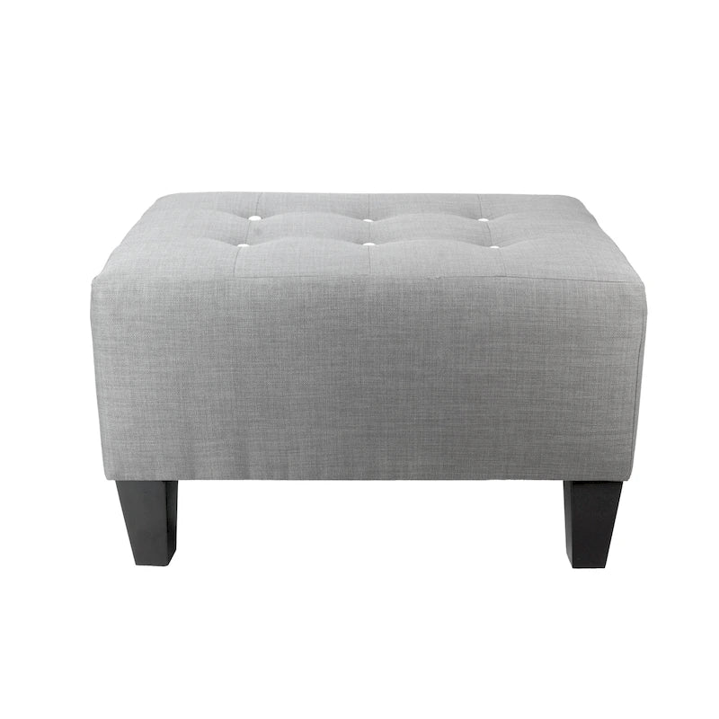 Pouf capitonné décoratif ferme