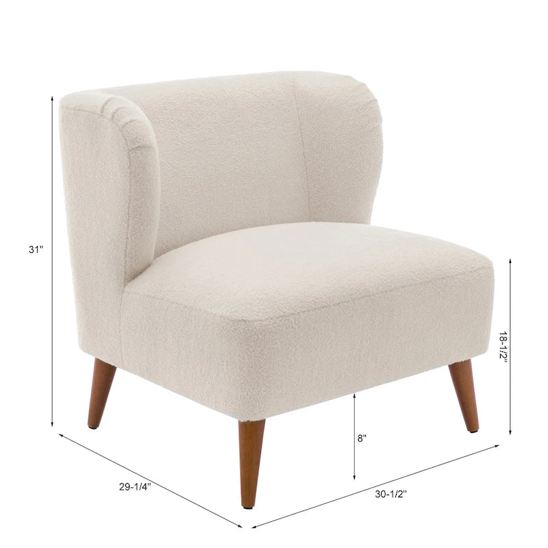 Boucle Accent Chair